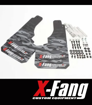 X-FANG マッドフラップ カモフラージュブラック［デリカミニ］ サムネイル2