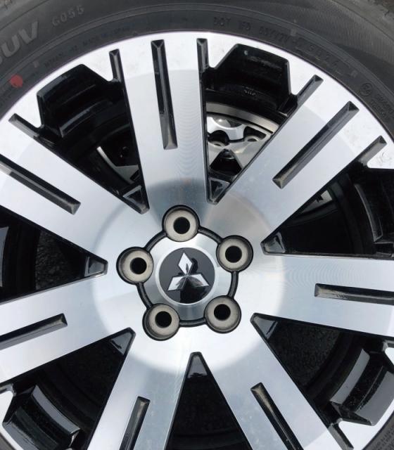 中古新車外し純正18インチタイヤ＆アルミセット27a サムネイル2