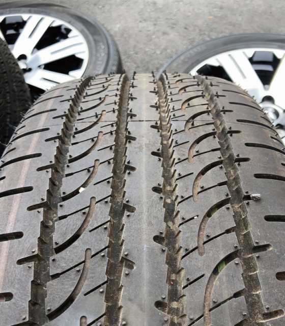 中古新車外し純正18インチタイヤ＆アルミセット27a サムネイル3