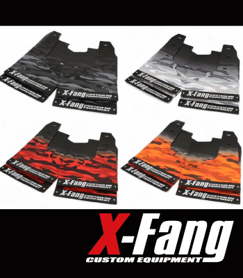 X-Fang マッドフラップ カモフラージュ